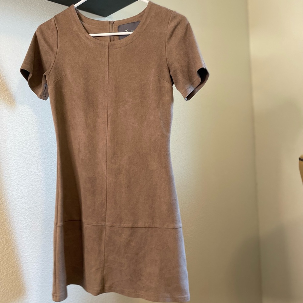 Tan Dress